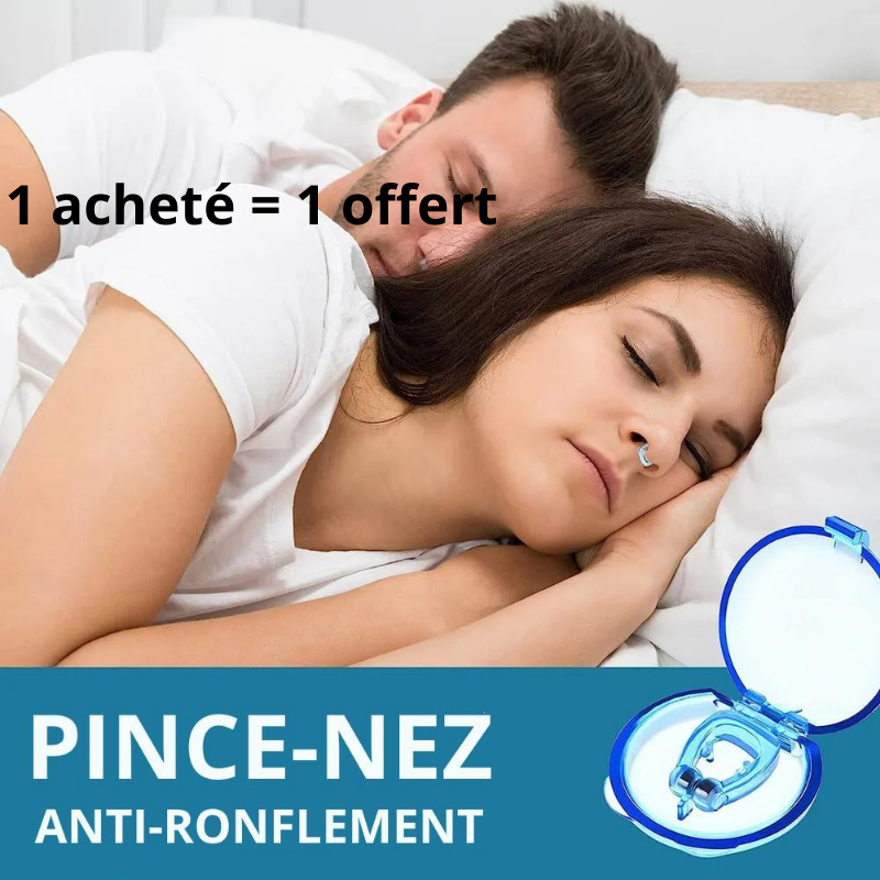 Pince nez anti ronflement